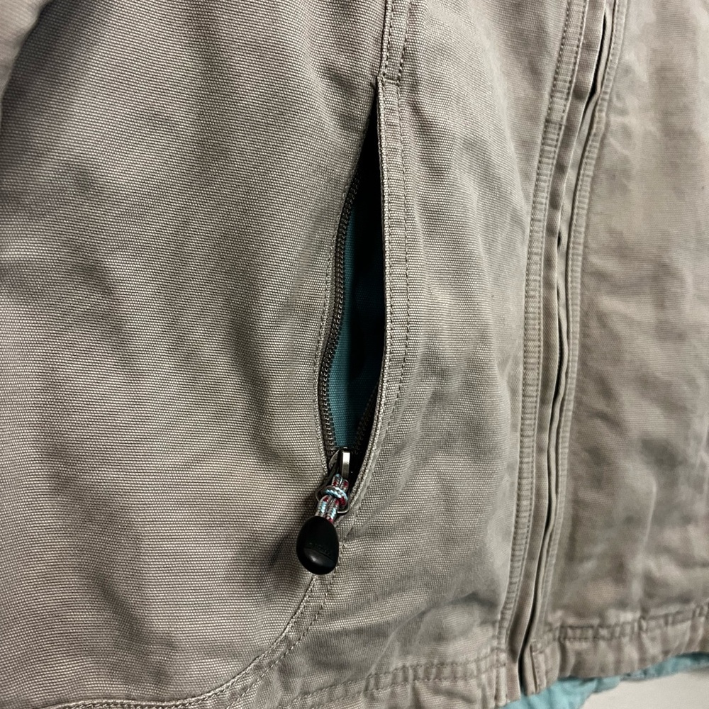 L.L. Bean VTG Women's Canvas Utility Field Full Zip Cotton Jacket Sz Medium - Picture 5 of 9